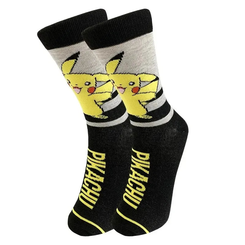 Chaussettes manga – Pokémon Pikachu & Gengar