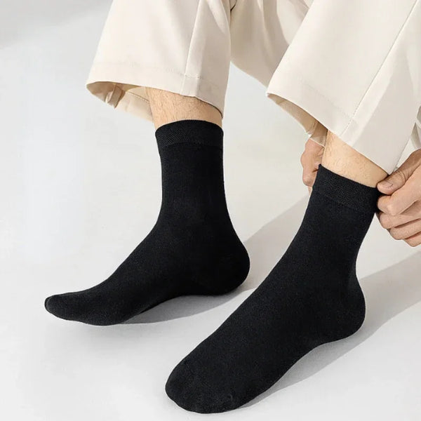 Chaussettes classiques homme en coton lot de 5
