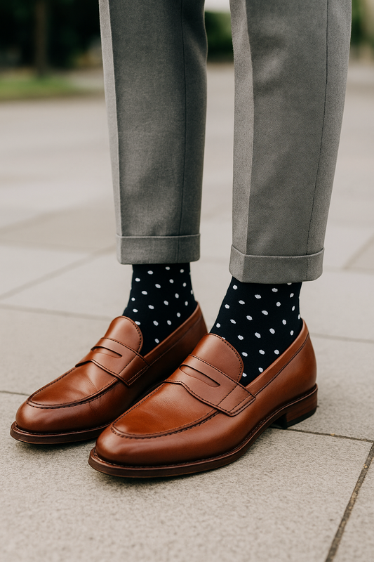Quelles chaussettes porter avec des mocassins ?