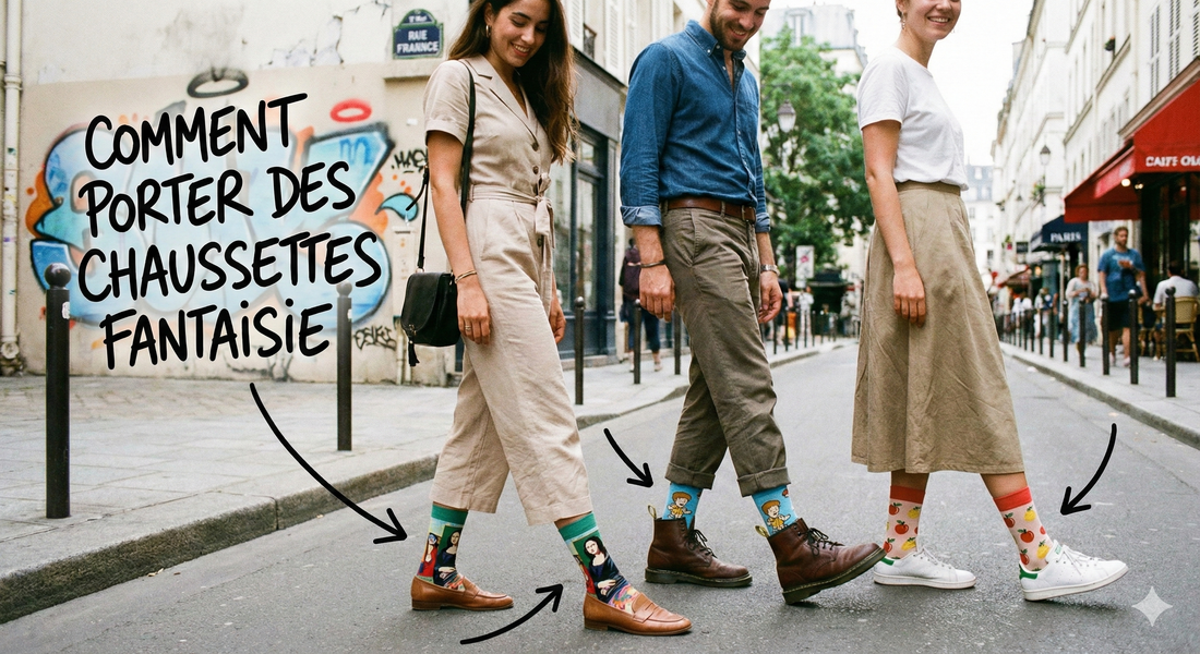 chaussettes fantaisie homme - chaussettes fantaisie femme