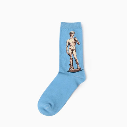 Chaussettes artistiques Van Gogh – peintures célèbres