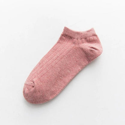 10 Colors Women's Sock Colorful Art Cute Short Socks High Quality Summer Spring Cotton Solid Color Female Socks Hosiery Meias Get ta chaussette  Get ta chaussette