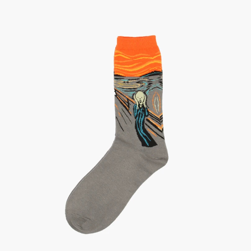 Chaussettes artistiques Van Gogh – peintures célèbres