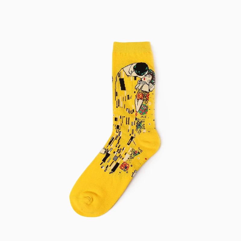 Chaussettes artistiques Van Gogh – peintures célèbres
