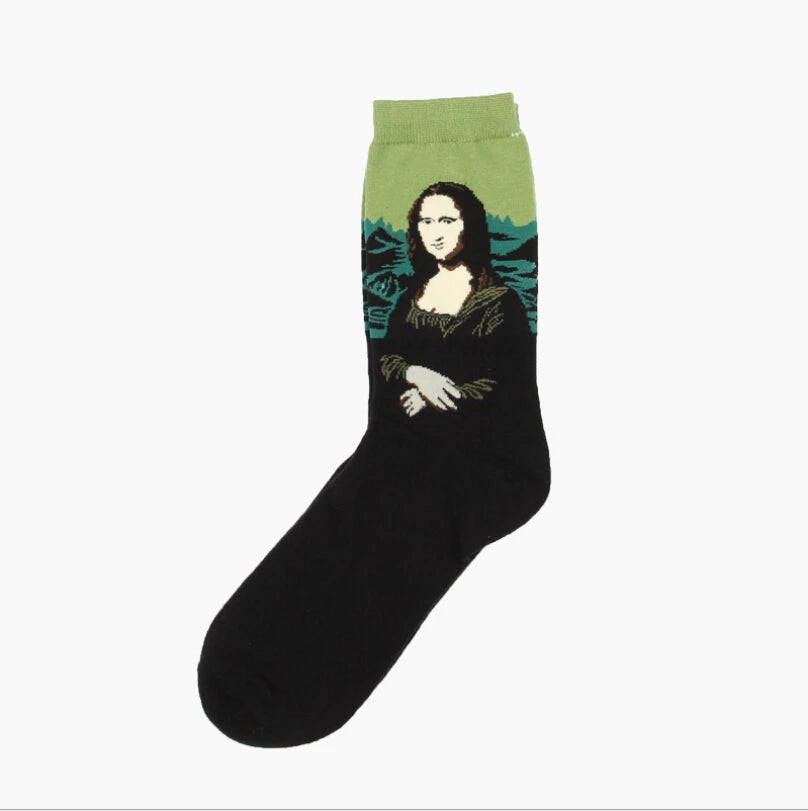 Chaussettes artistiques Van Gogh – peintures célèbres