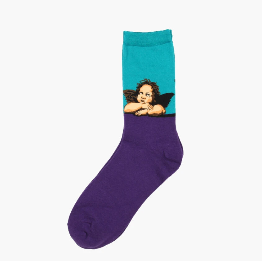 Chaussettes artistiques Van Gogh – peintures célèbres