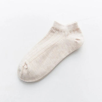 10 Colors Women's Sock Colorful Art Cute Short Socks High Quality Summer Spring Cotton Solid Color Female Socks Hosiery Meias Get ta chaussette  Get ta chaussette