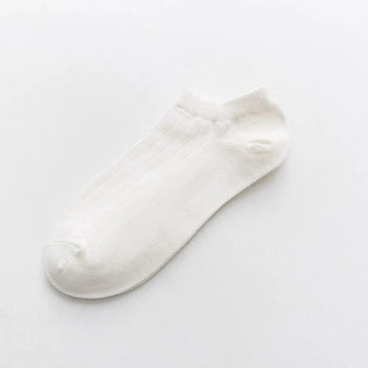 10 Colors Women's Sock Colorful Art Cute Short Socks High Quality Summer Spring Cotton Solid Color Female Socks Hosiery Meias Get ta chaussette  Get ta chaussette