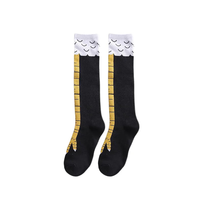 Chaussettes 3D pattes de poulet