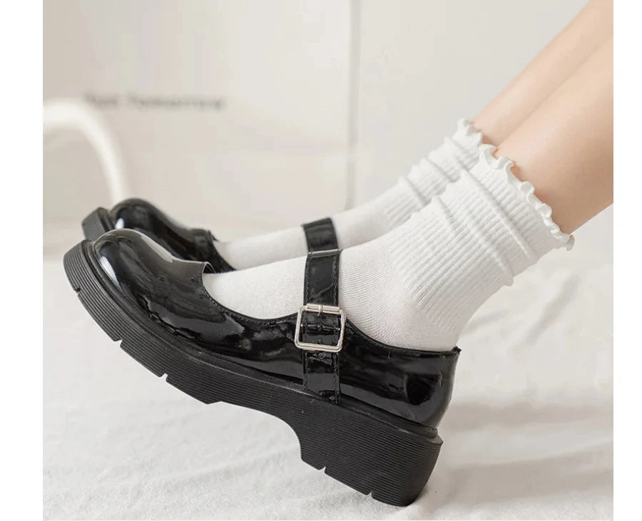 Chaussettes à volants femme