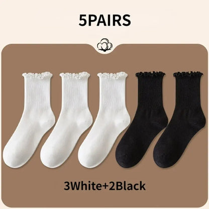 Chaussettes à volants femme