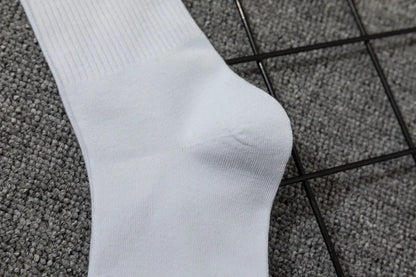 Chaussettes jacquard lettres streetwear