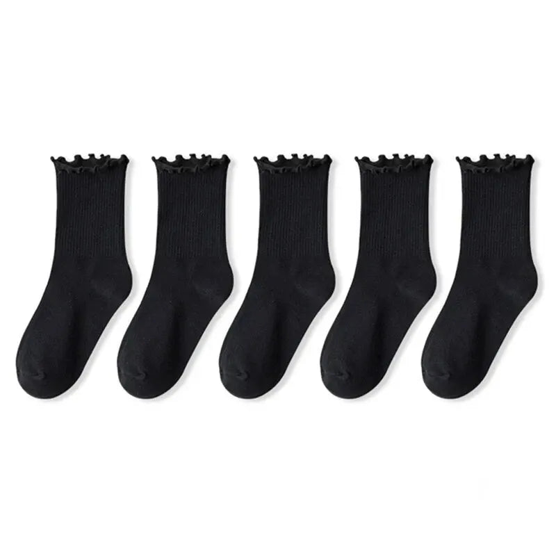 Chaussettes à volants femme