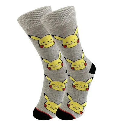 Chaussettes manga – Pokémon Pikachu & Gengar