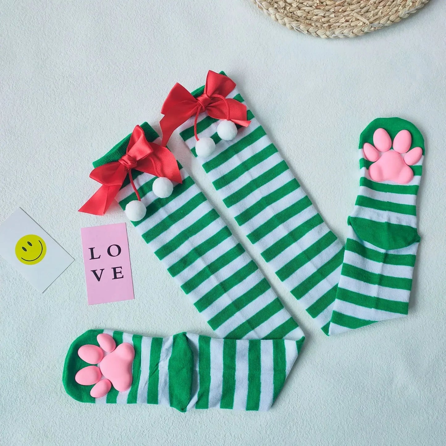 Chaussettes patte de chat 3D Harajuku