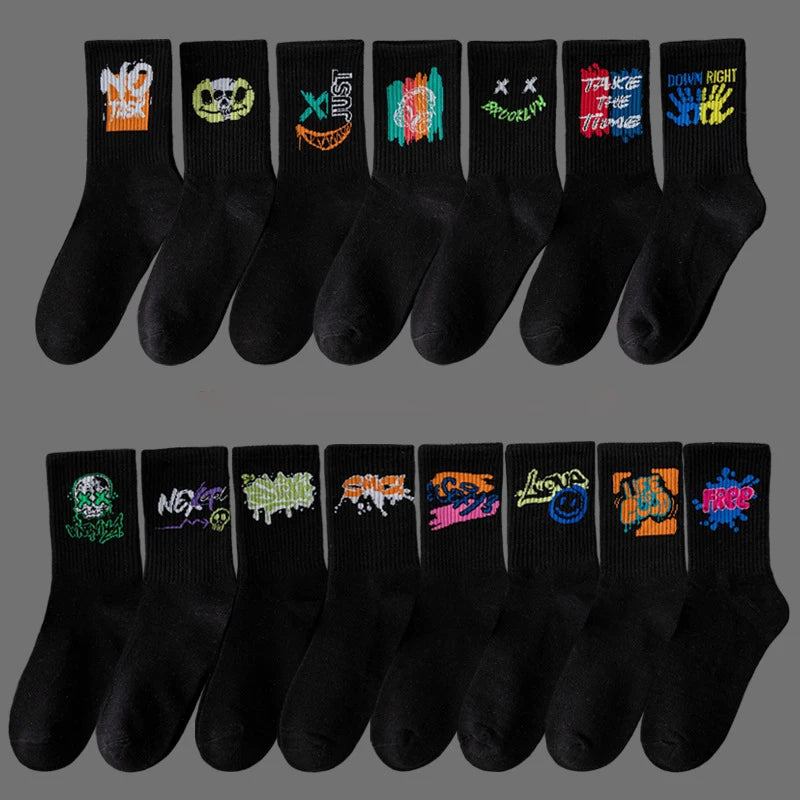 Chaussettes graffiti streetwear