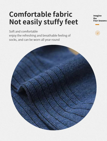 5 Pair Men's New Striped Casual Breathable Socks High Quality Harajuku Retro Socks Men's Cotton Socks Get ta chaussette  Get ta chaussette