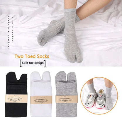 Chaussettes tabi japonaises split-toe