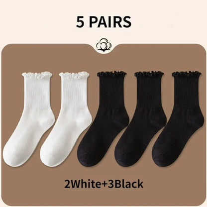 Chaussettes à volants femme