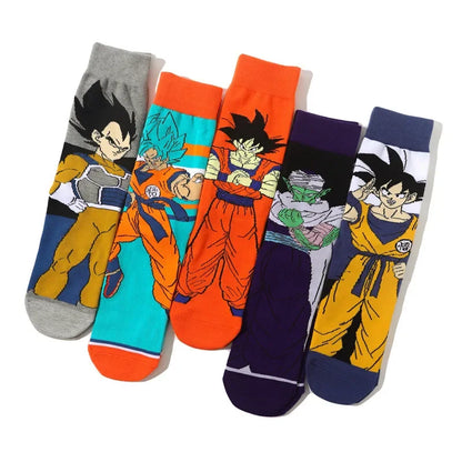 Chaussettes skate Dragon Ball – style urban homme
