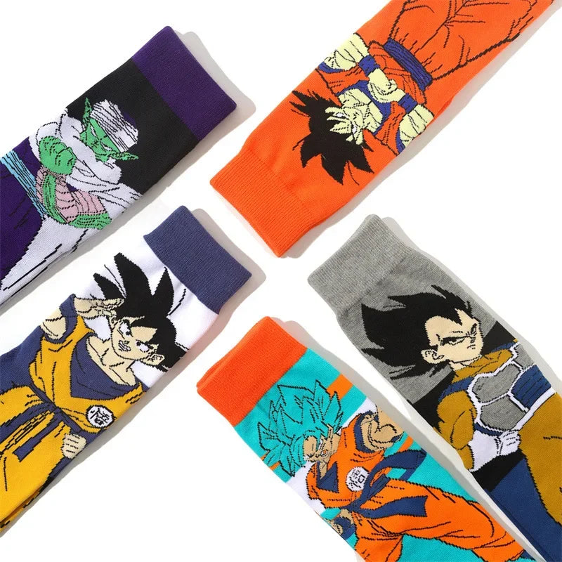 Chaussettes manga Dragon Ball coton – portées