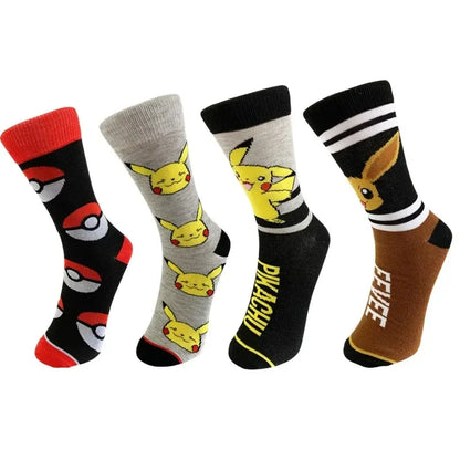 Chaussettes Évoli Pokémon mi-hautes – portées