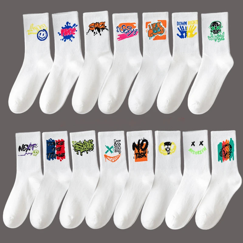 Chaussettes graffiti streetwear