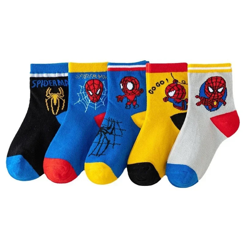 Chaussettes Spiderman mid-tube – cadeau garçon