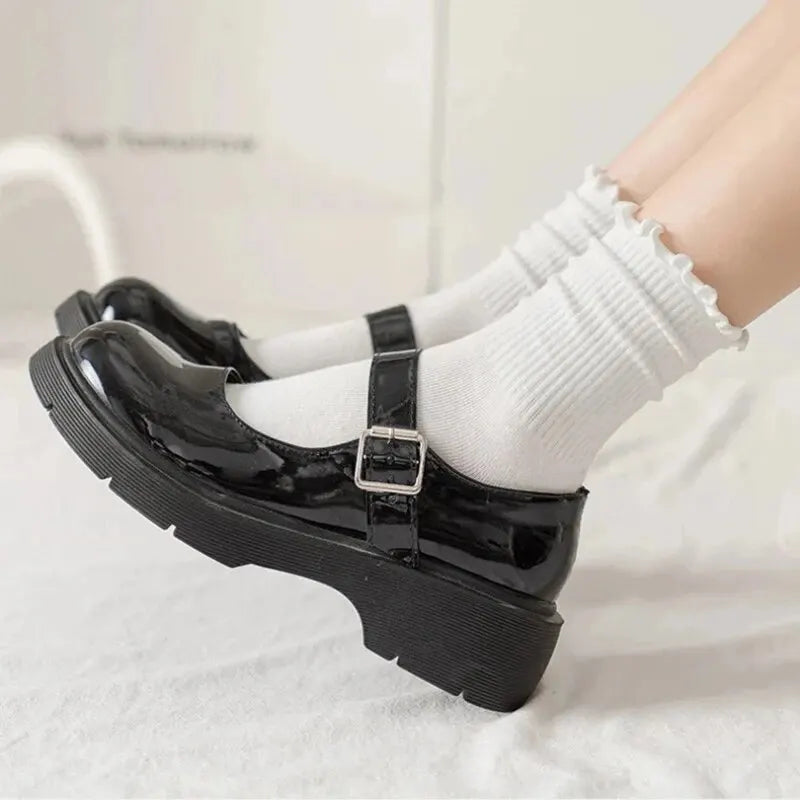 Chaussettes à volants femme