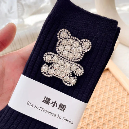 Chaussettes ourson pailleté Get ta Chaussette