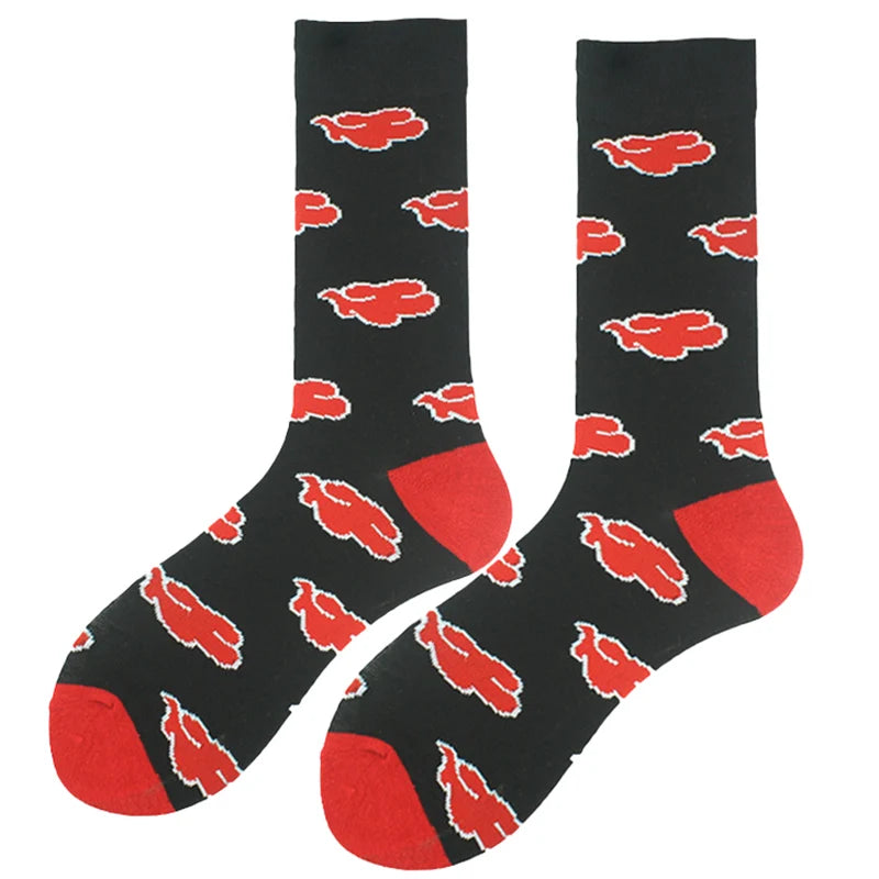 Chaussettes Halloween Akatsuki – cadeau fan Naruto