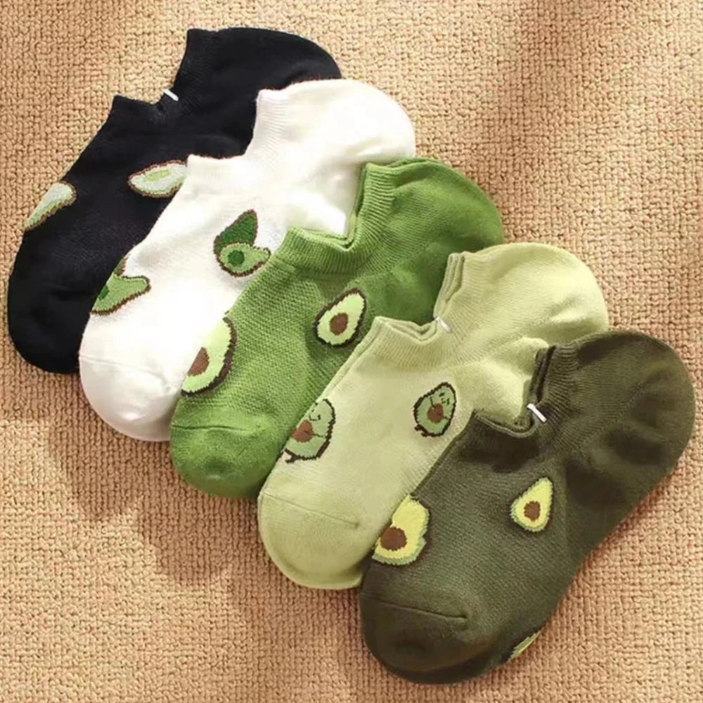 Chaussettes printemps-été avocado – légères et respirantes – Get ta chaussette