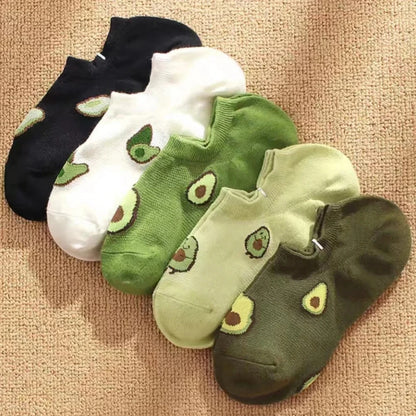 Chaussettes printemps-été avocado – légères et respirantes – Get ta chaussette