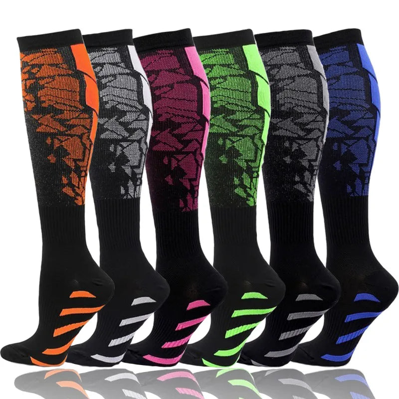 Chaussettes de compression sport unisexes