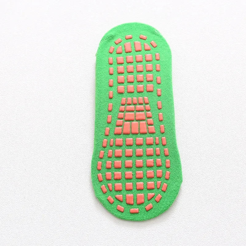 Children Adults Anti-Slip Socks Parent-Child Trampoline Boys Girls Sock Cotton Elasticity Sports Boys Outside Kids Family Sock Get ta chaussette  Get ta chaussette