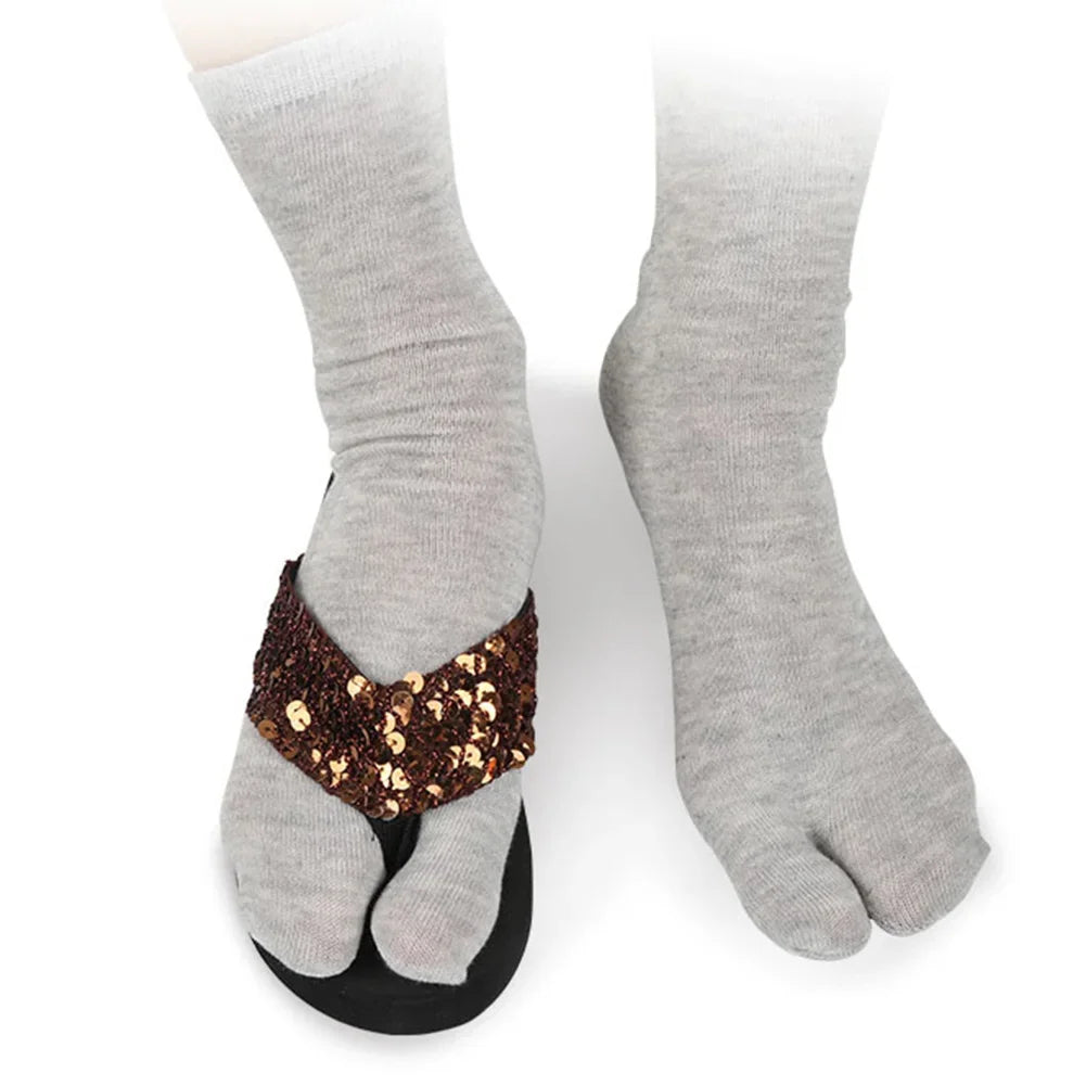 Chaussettes tabi japonaises split-toe