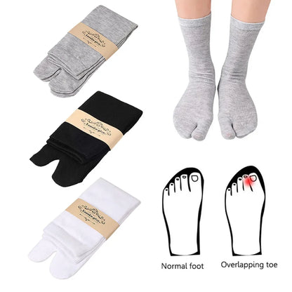 Tabi japonaises en coton – conditionnement lot 2 ou 5 paires – Get ta chaussette