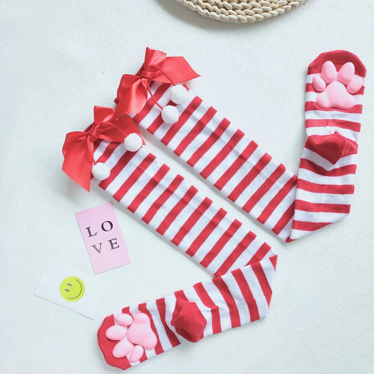 Chaussettes patte de chat 3D Harajuku