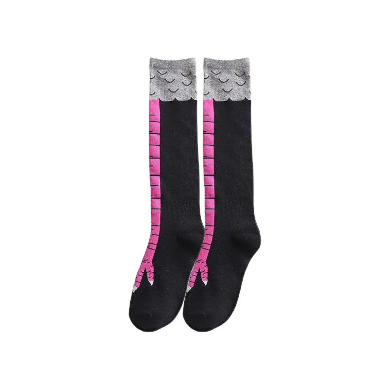 Chaussettes 3D pattes de poulet