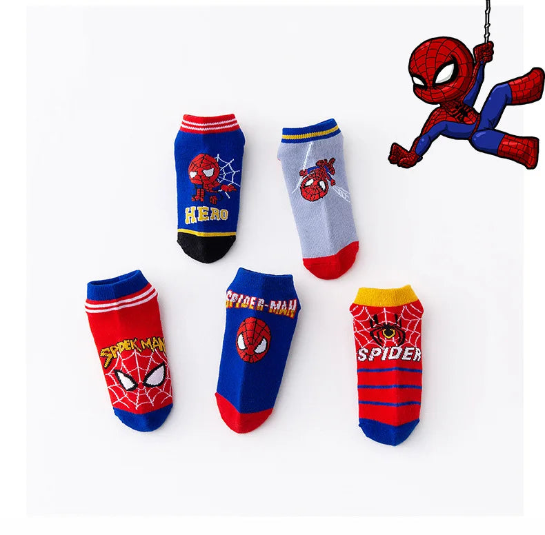 Chaussettes Spiderman garçon 1-12 ans – portées
