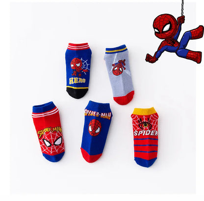 Chaussettes Spiderman garçon 1-12 ans – portées