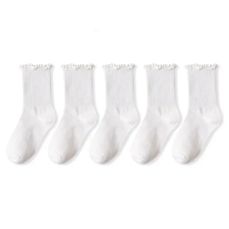 Chaussettes à volants femme