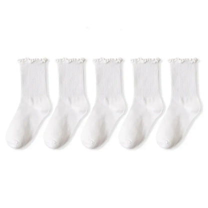 Chaussettes à volants femme