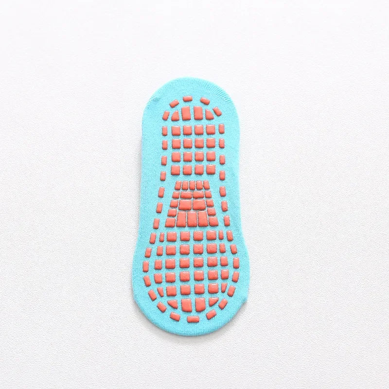 Children Adults Anti-Slip Socks Parent-Child Trampoline Boys Girls Sock Cotton Elasticity Sports Boys Outside Kids Family Sock Get ta chaussette  Get ta chaussette